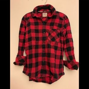 Aritzia TNA Oversized Fit Flannel